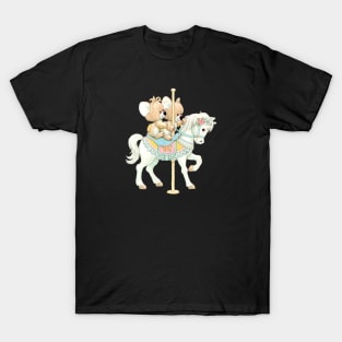 Carousel Merry Go Round Pony Horse T-Shirt